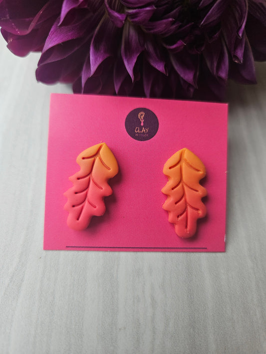 Oak Leaf Studs